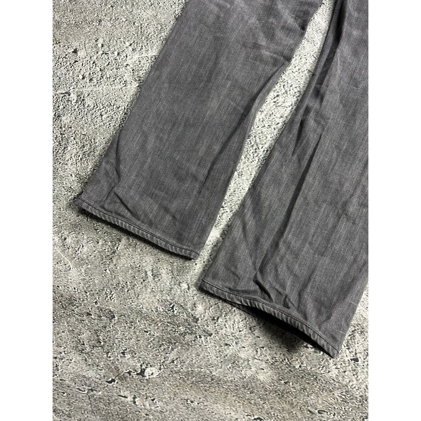 True Religion vintage grey jeans denim pants Ricky Y2K