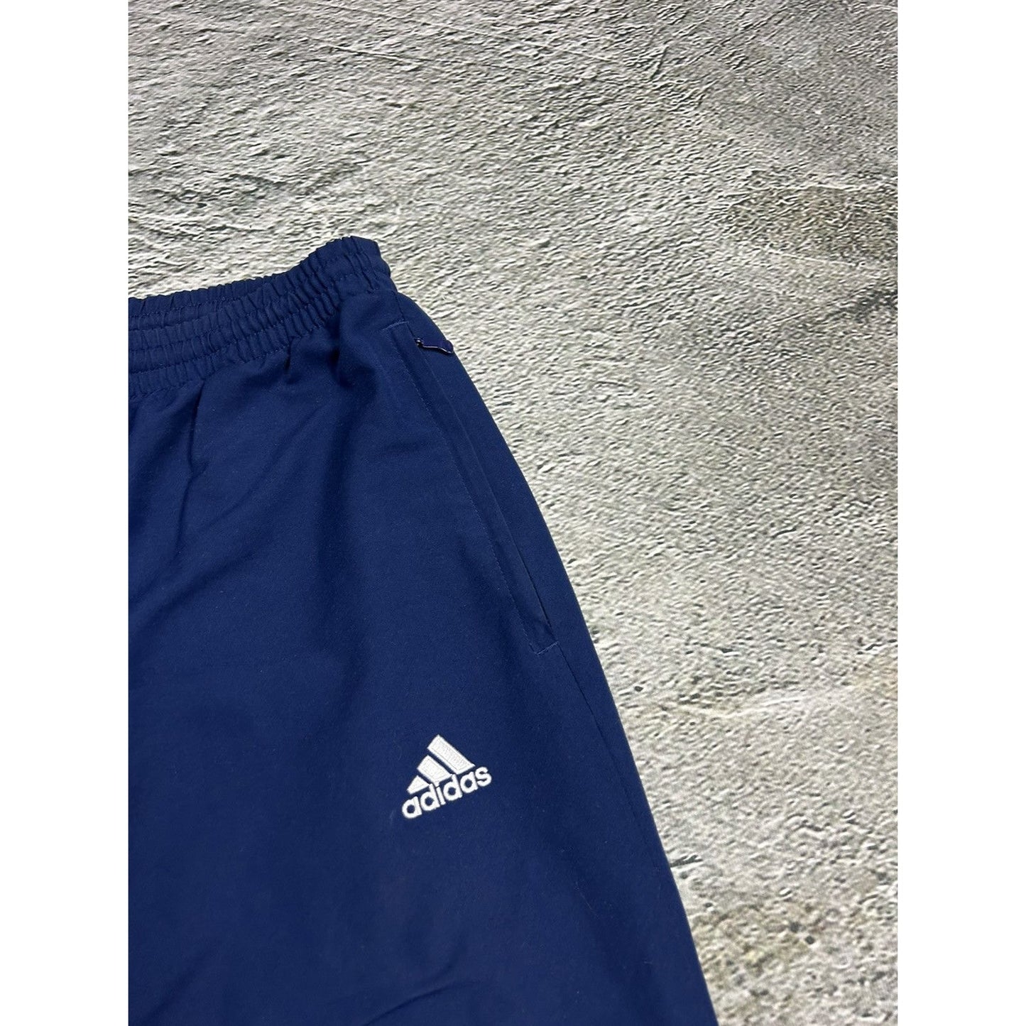 Adidas track pants navy blue vintage Y2K