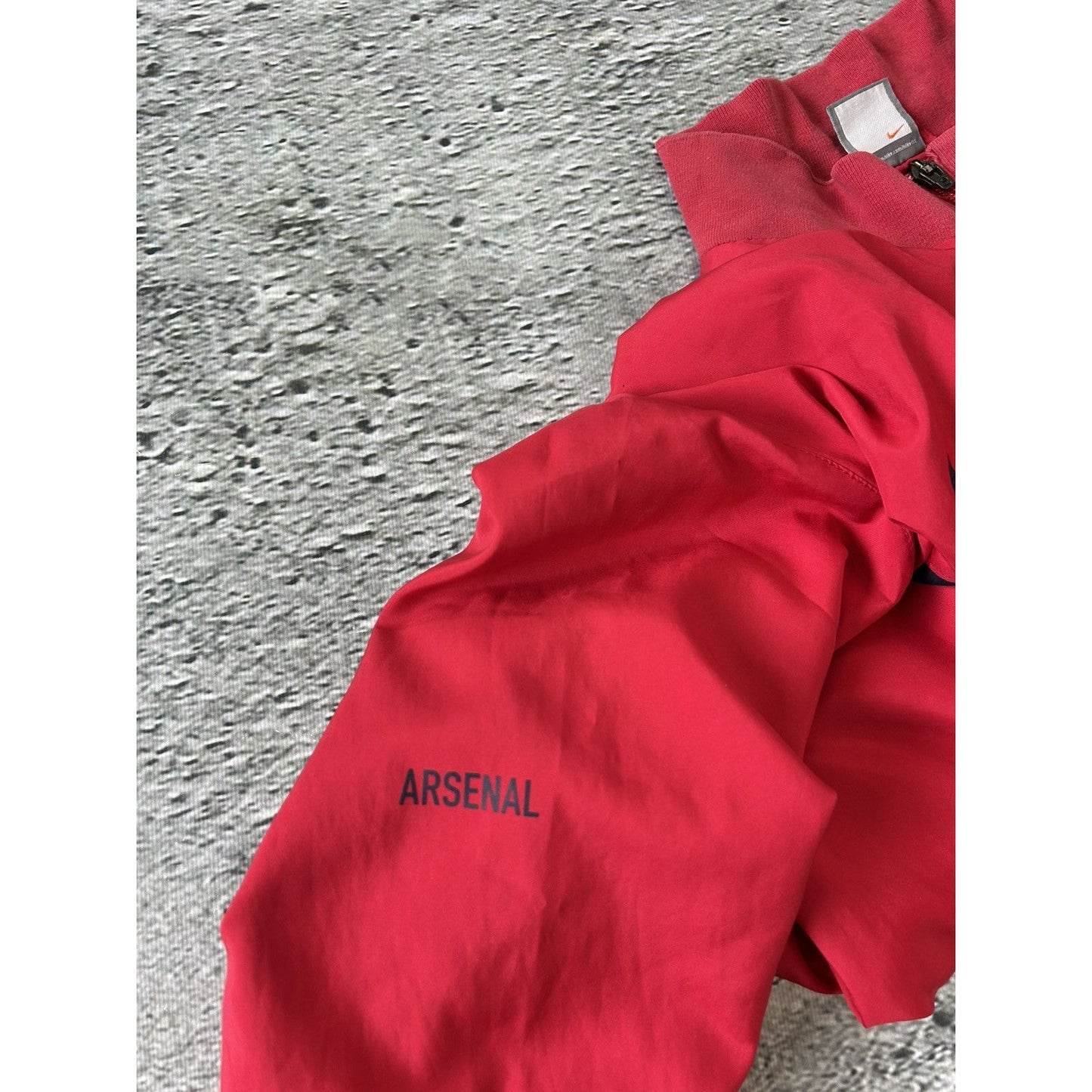 Nike Arsenal track jacket vintage red fly emirates