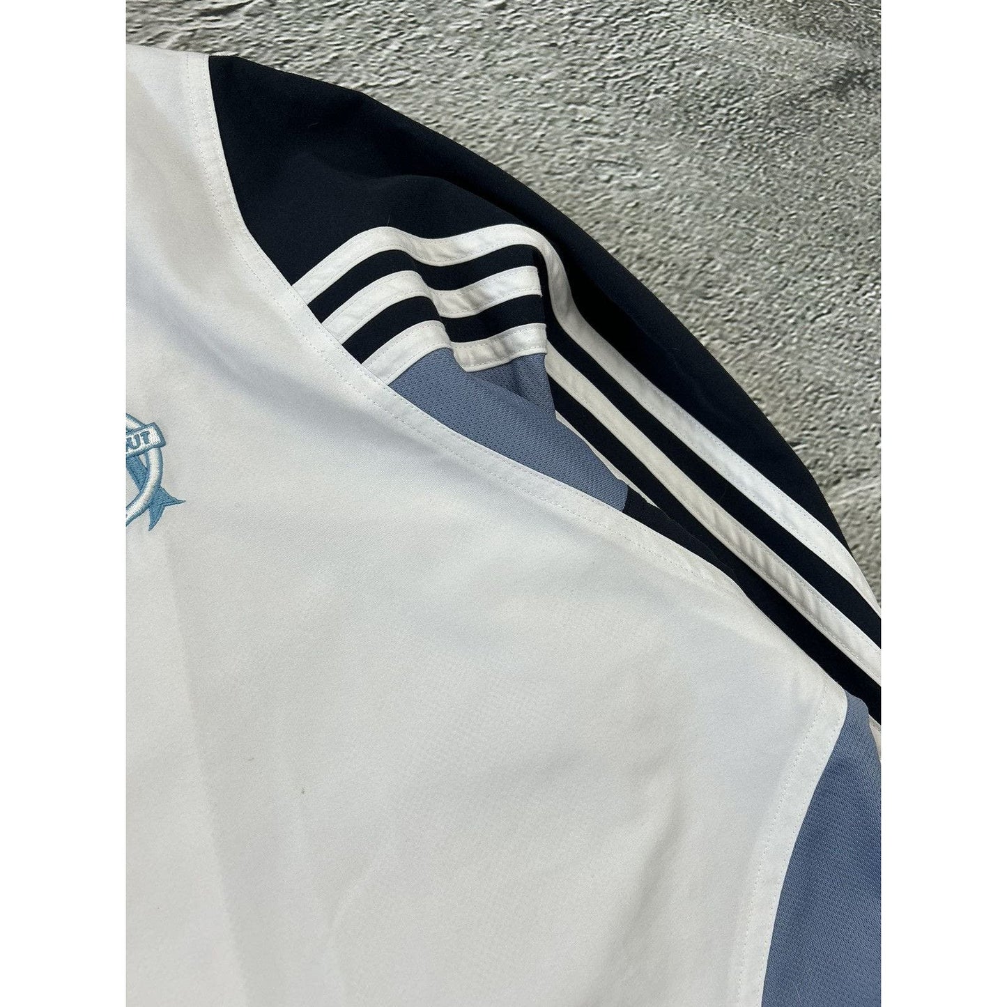 Olympique Marseille Adidas track suit vintage nylon set
