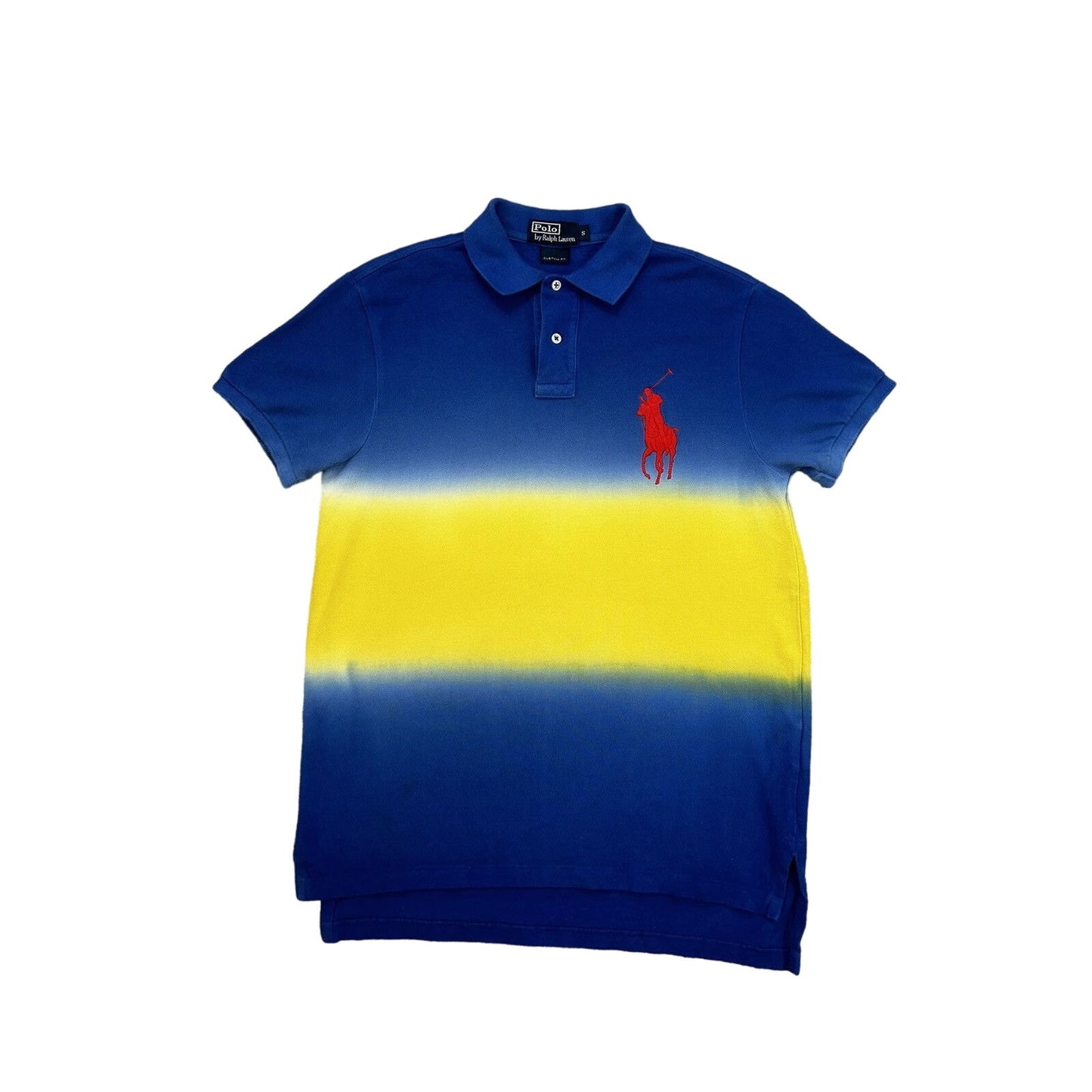 Chief Keef Polo Ralph Lauren big pony gradient blue yellow