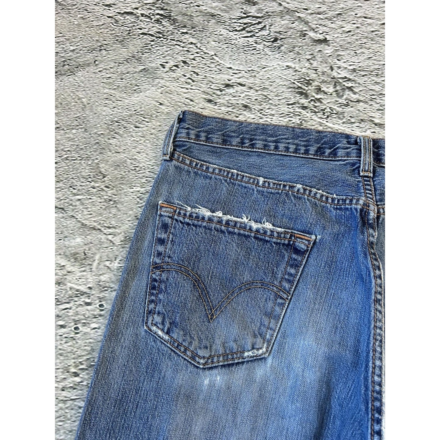 Levi’s 501 vintage blue jeans denim pants
