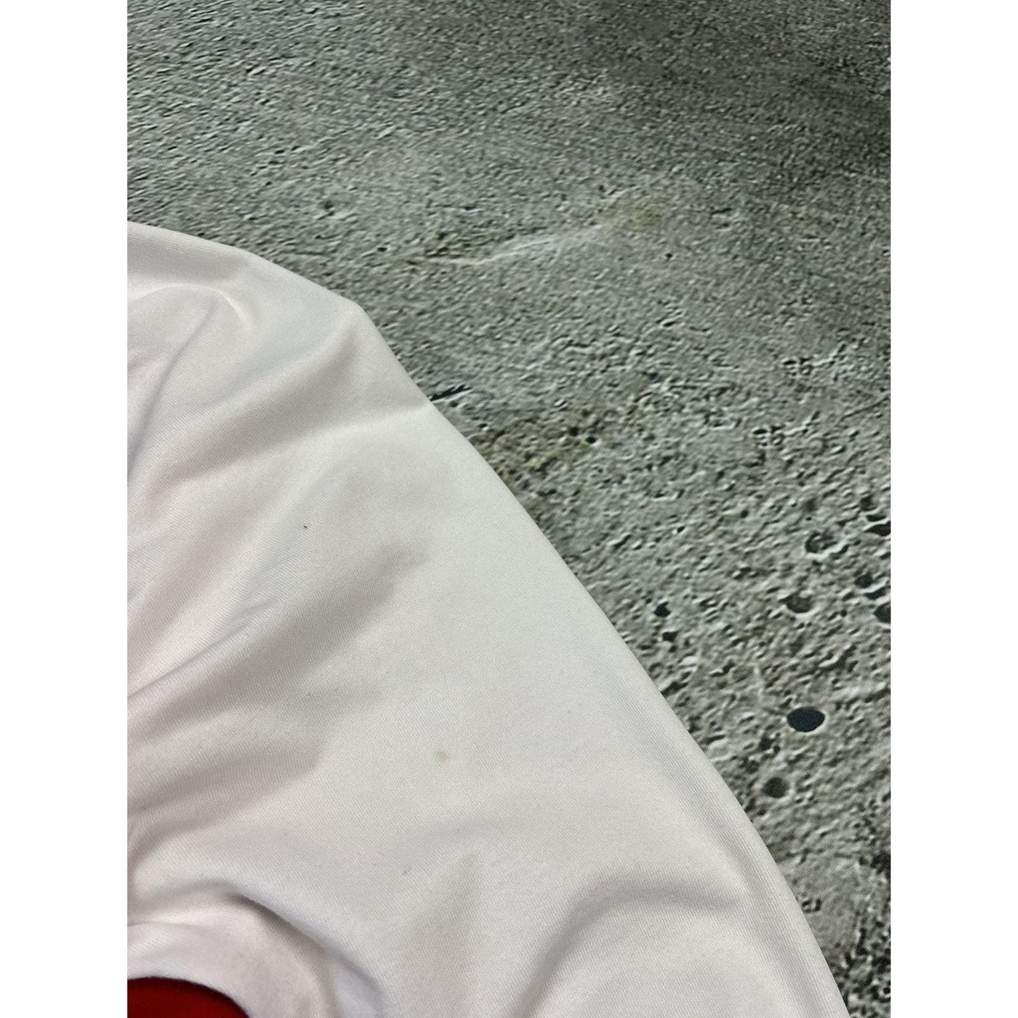 Evisu vintage zip sweatshirt red white Y2K Osaka Nippon