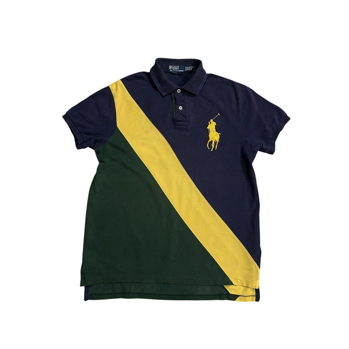 Chief Keef Polo Ralph Lauren vintage navy khaki t-shirt