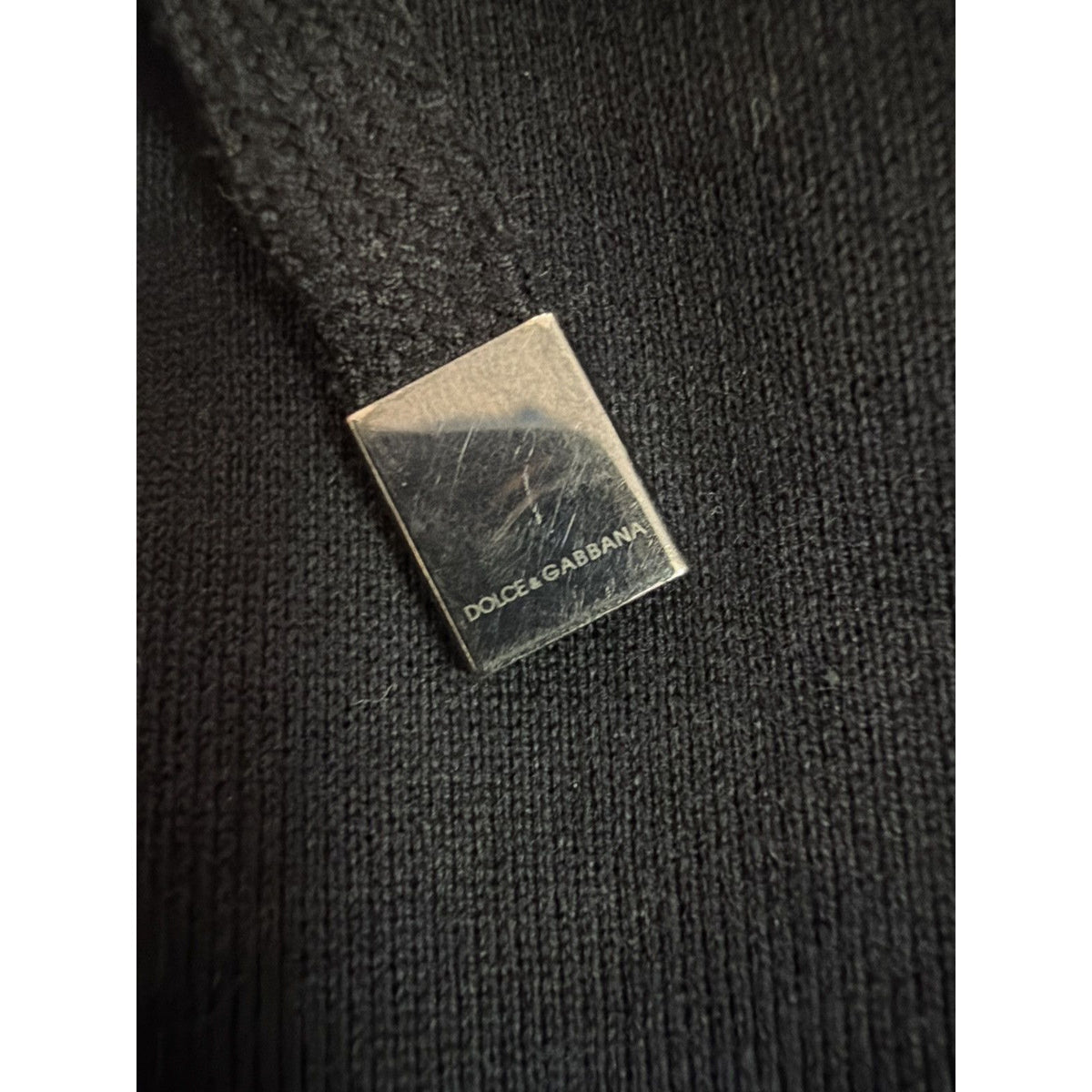 Dolce & Gabbana black hoodie crown logo DG Y2K