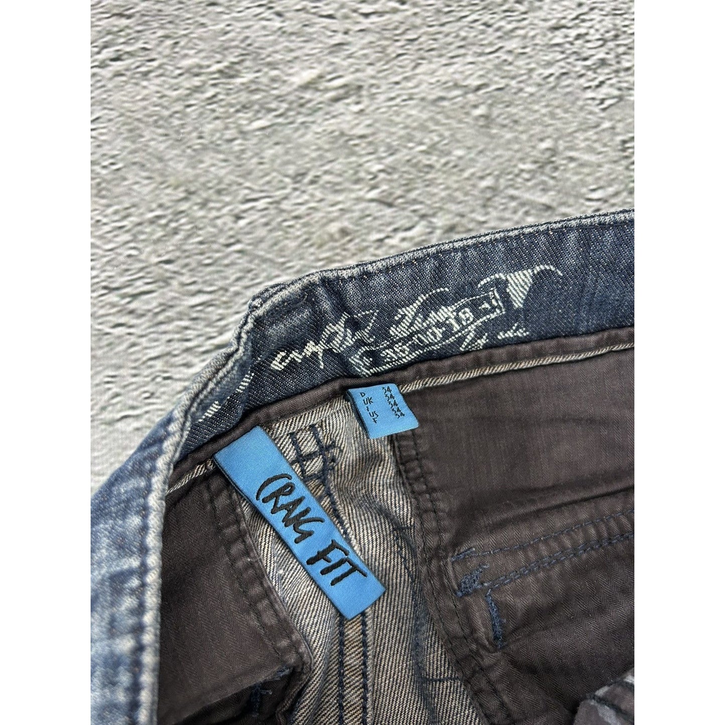 vintage jorts baggy cargo denim shorts EDC by Espirit