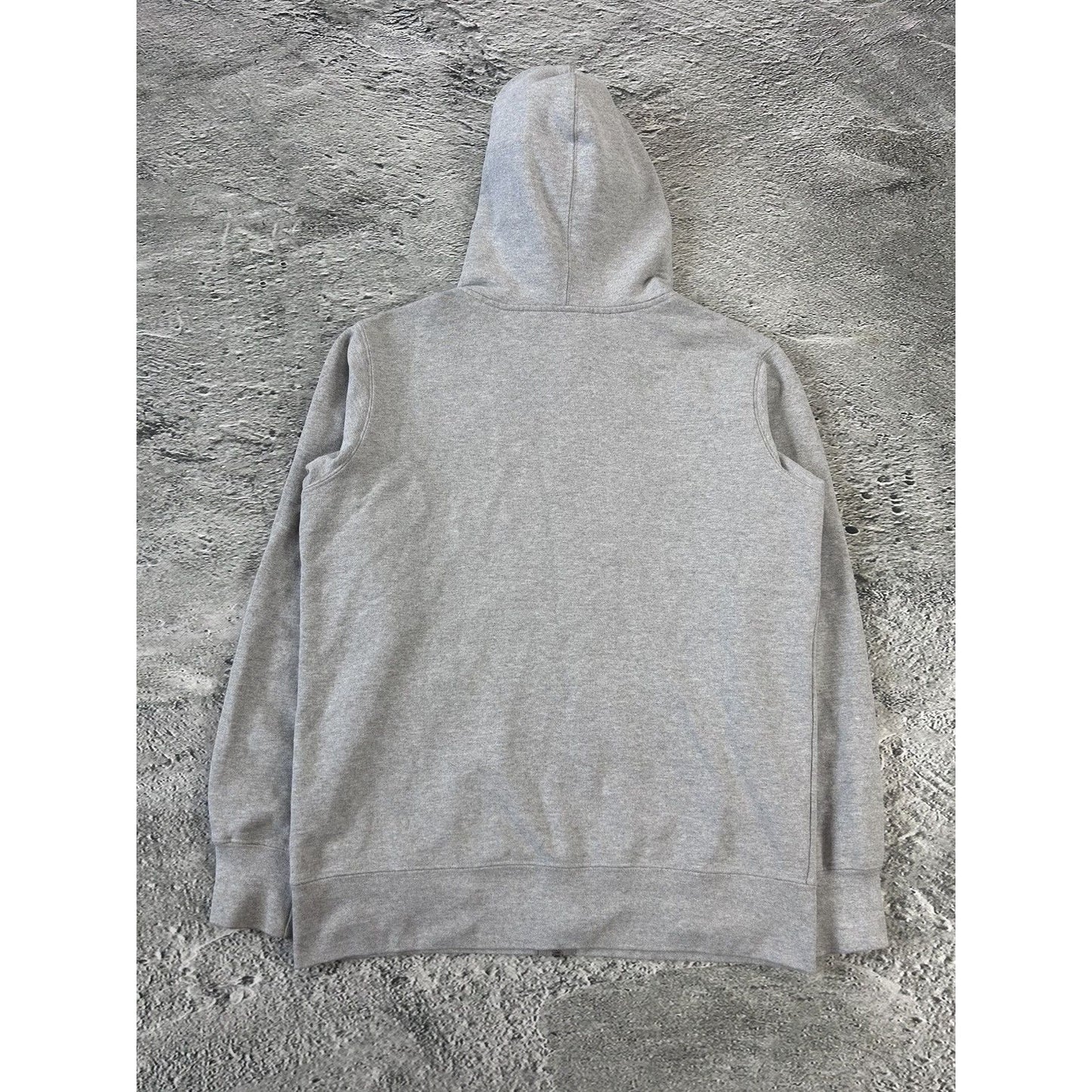 Supreme zip hoodie foil hood logo 2015 grey