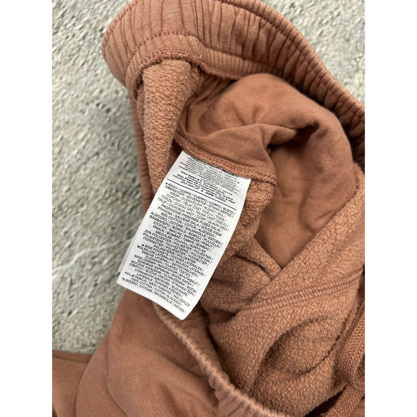 Nike vintage brown shorts small logo Sweatpants cargo