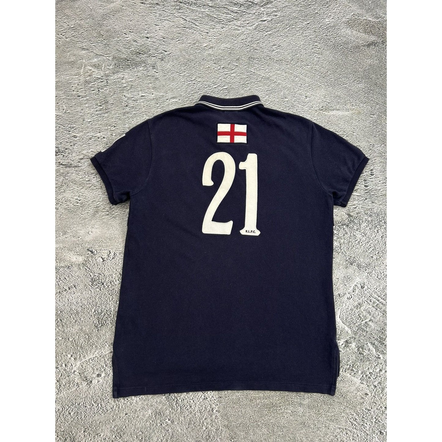 Chief Keef Polo Ralph Lauren England vintage navy big pony