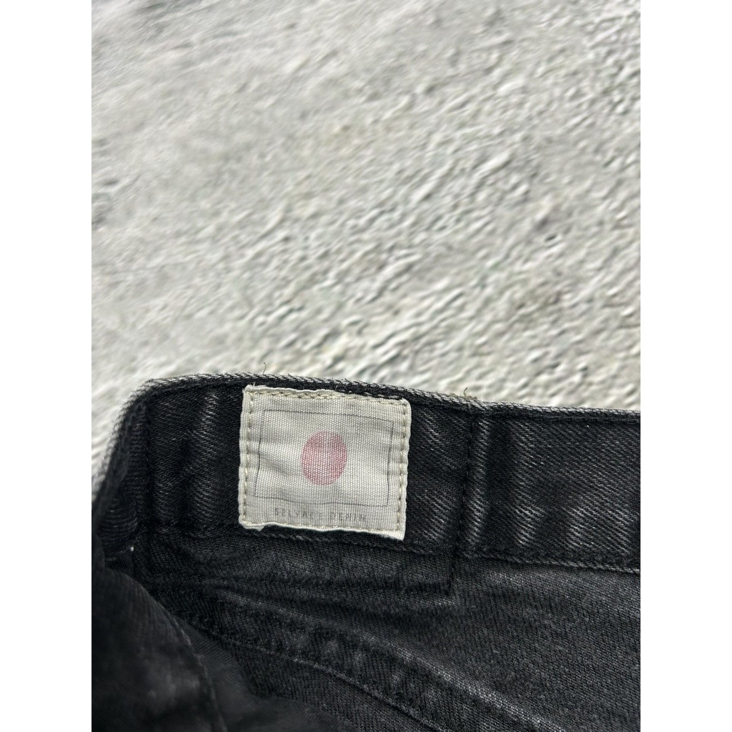 Han Kjobenhavn Black Selvedge Selvage Denim Pants Lean Fit