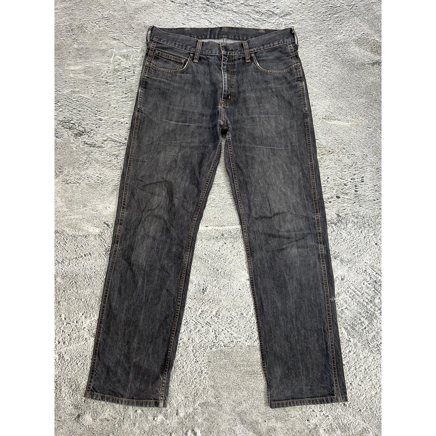 Carhartt jeans Western pant workwear vintage pants dark grey