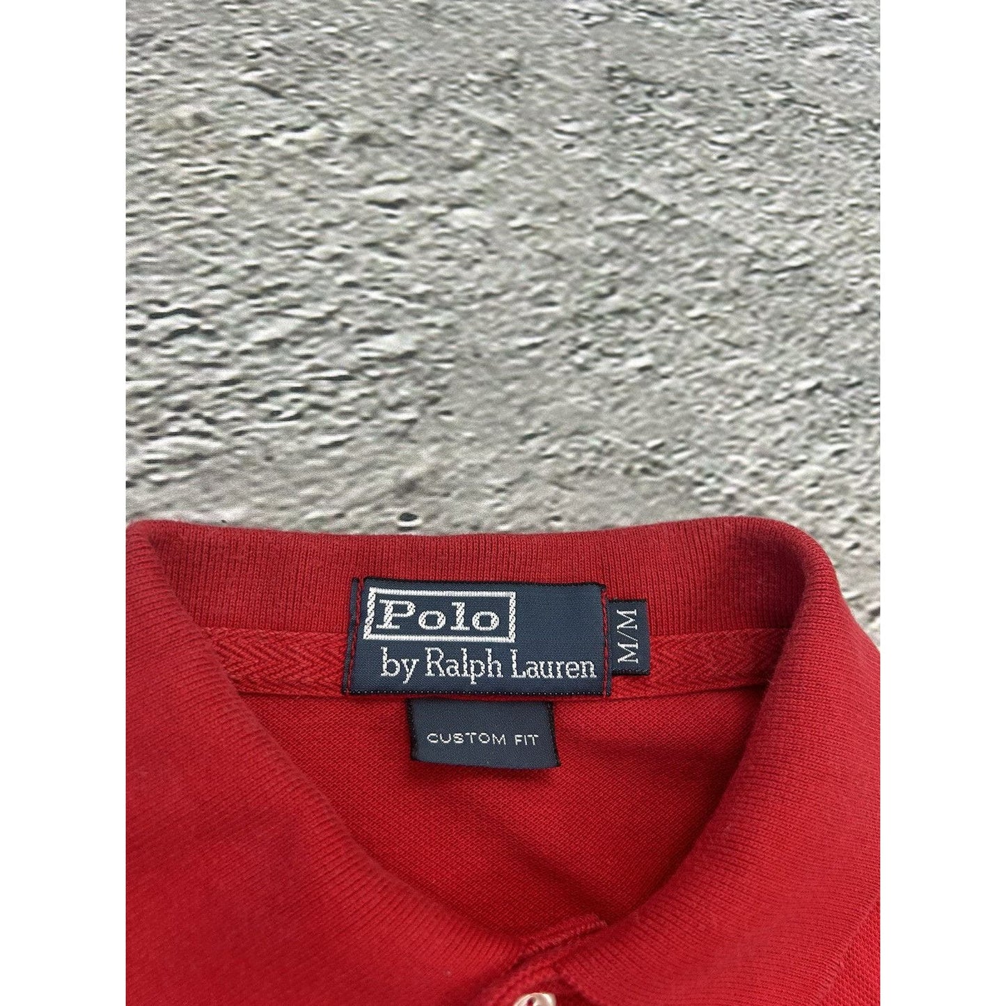 Polo Ralph Lauren vintage longsleeve rugby red big pony