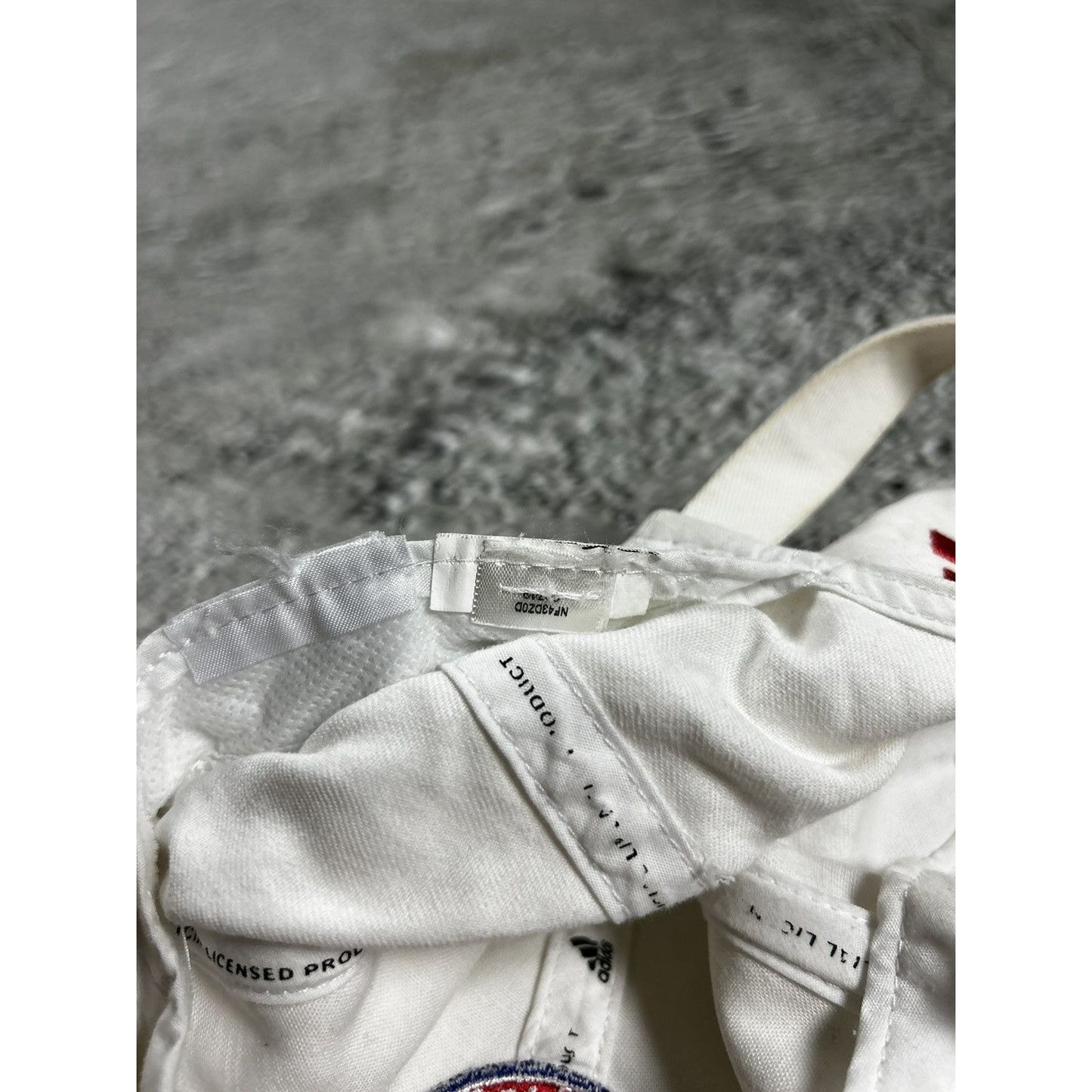 Bayern Munich Adidas cap Vintage 2000s white