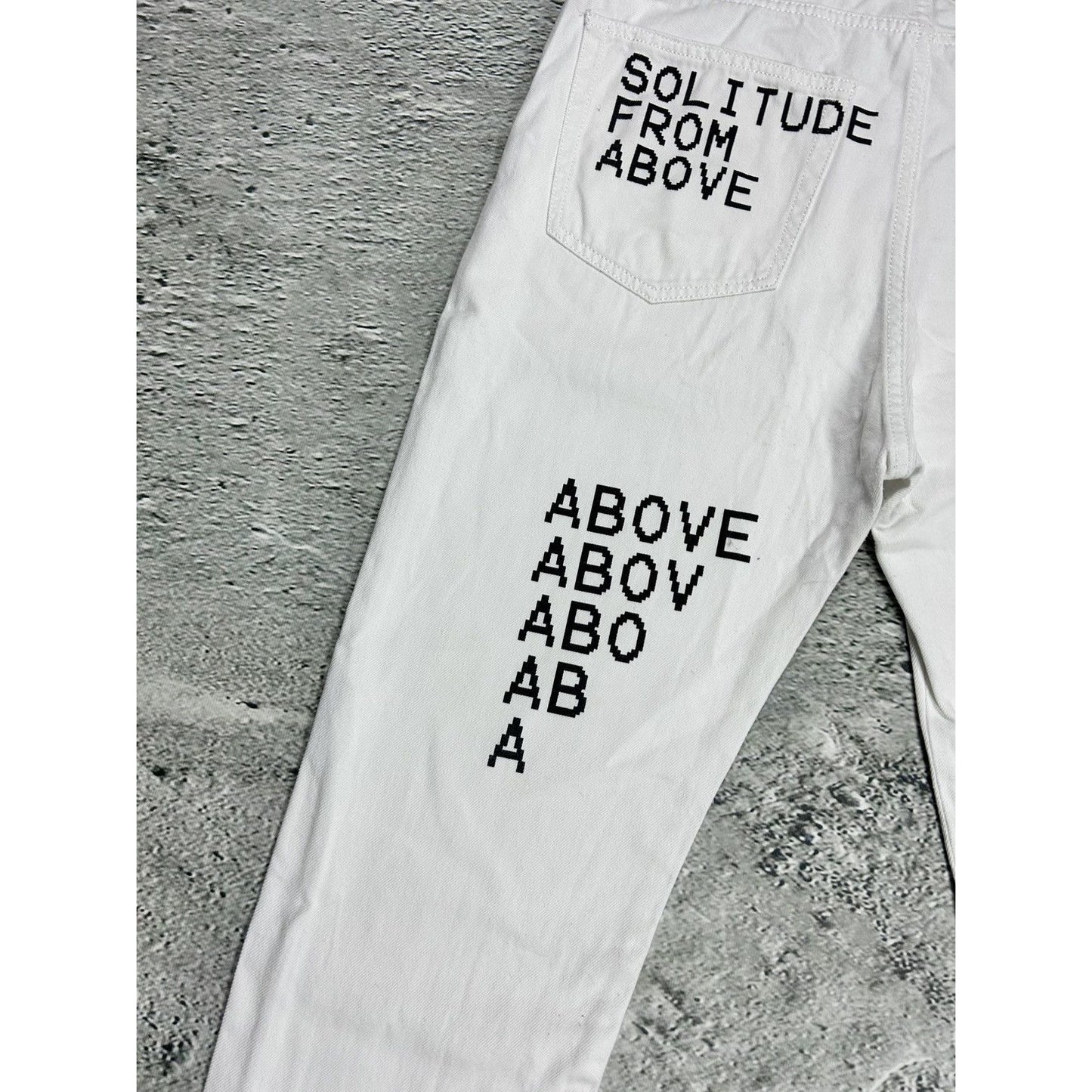 Diesel jeans vintage white Solitude from Above