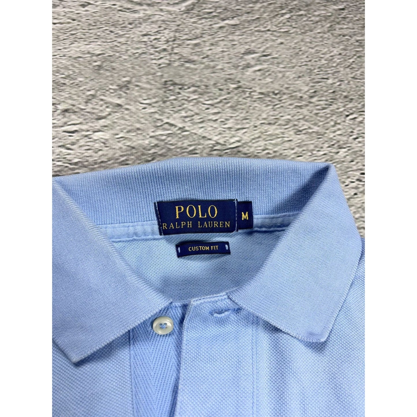 Chief Keef Polo Ralph Lauren T-shirt vintage baby blue white