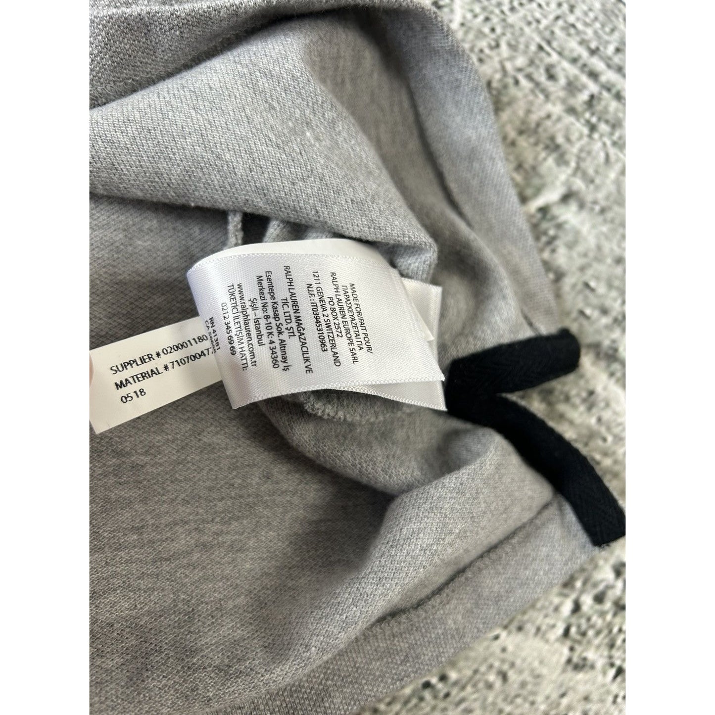 Chief Kerf Polo Ralph Lauren New York grey Polo T-shirt