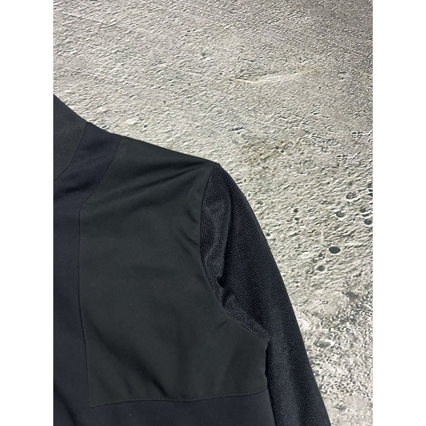 Han Kjobenhavn nylon bomber jacket black