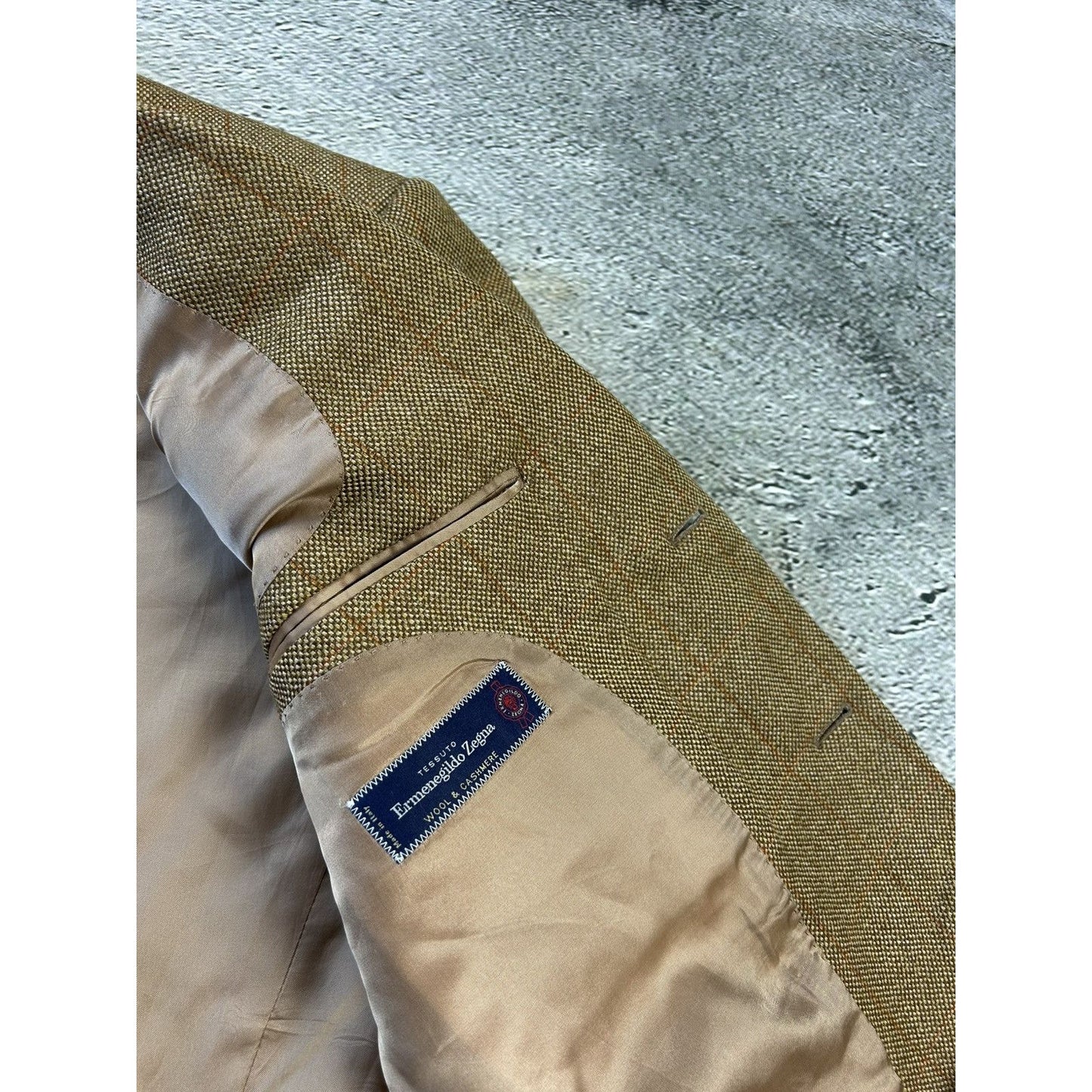 Ermenegildo Zegna blazer wool and cashmere