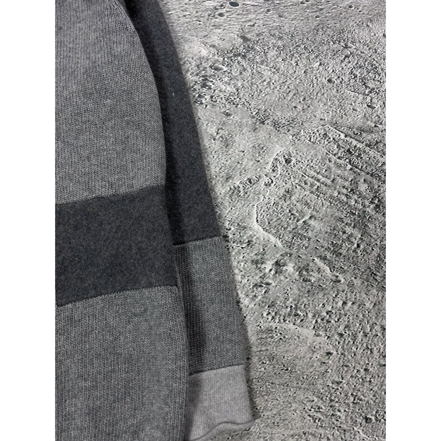 Alexander McQueen grey long sweater v neck