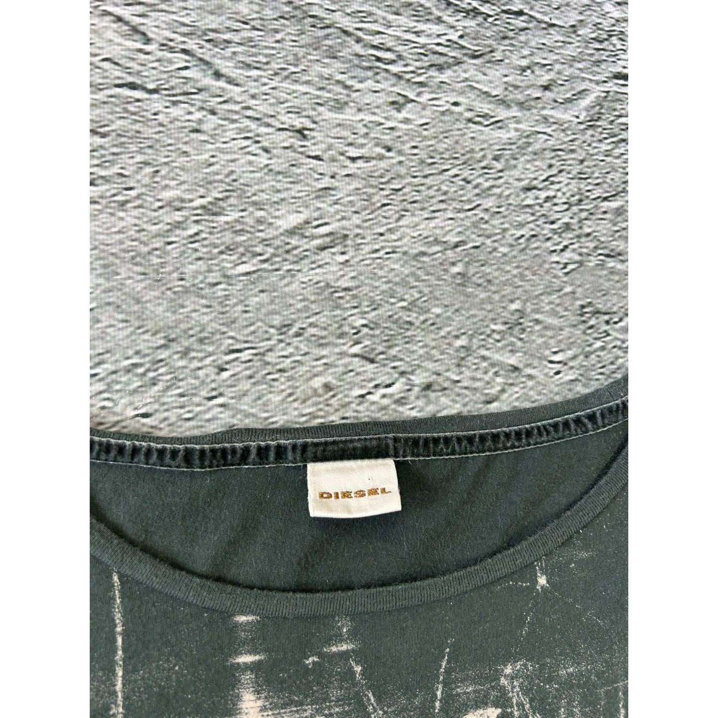Diesel t-shirt Y2K avant garde top