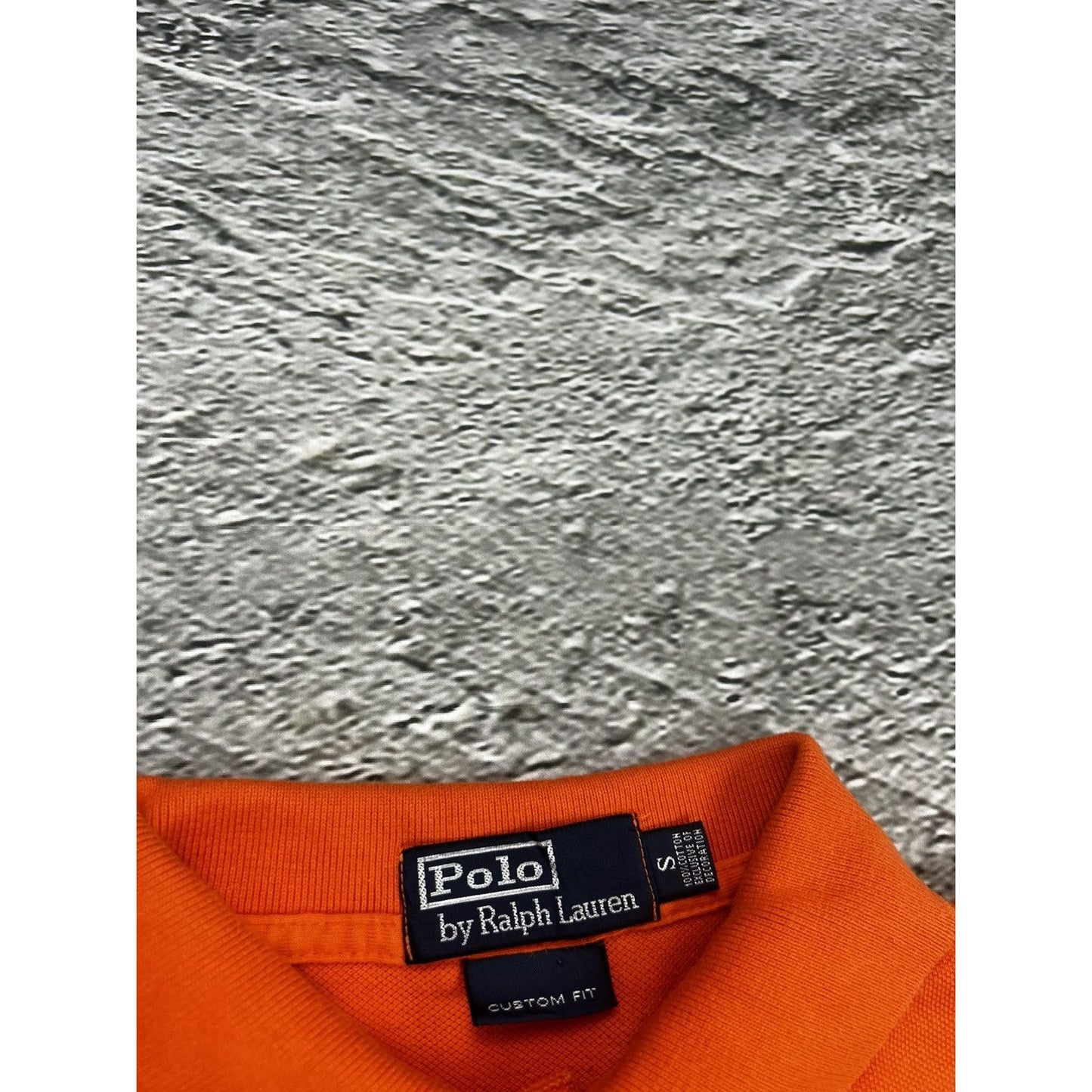 Chief Keef Polo Ralph Lauren orange big pony polo T-shirt