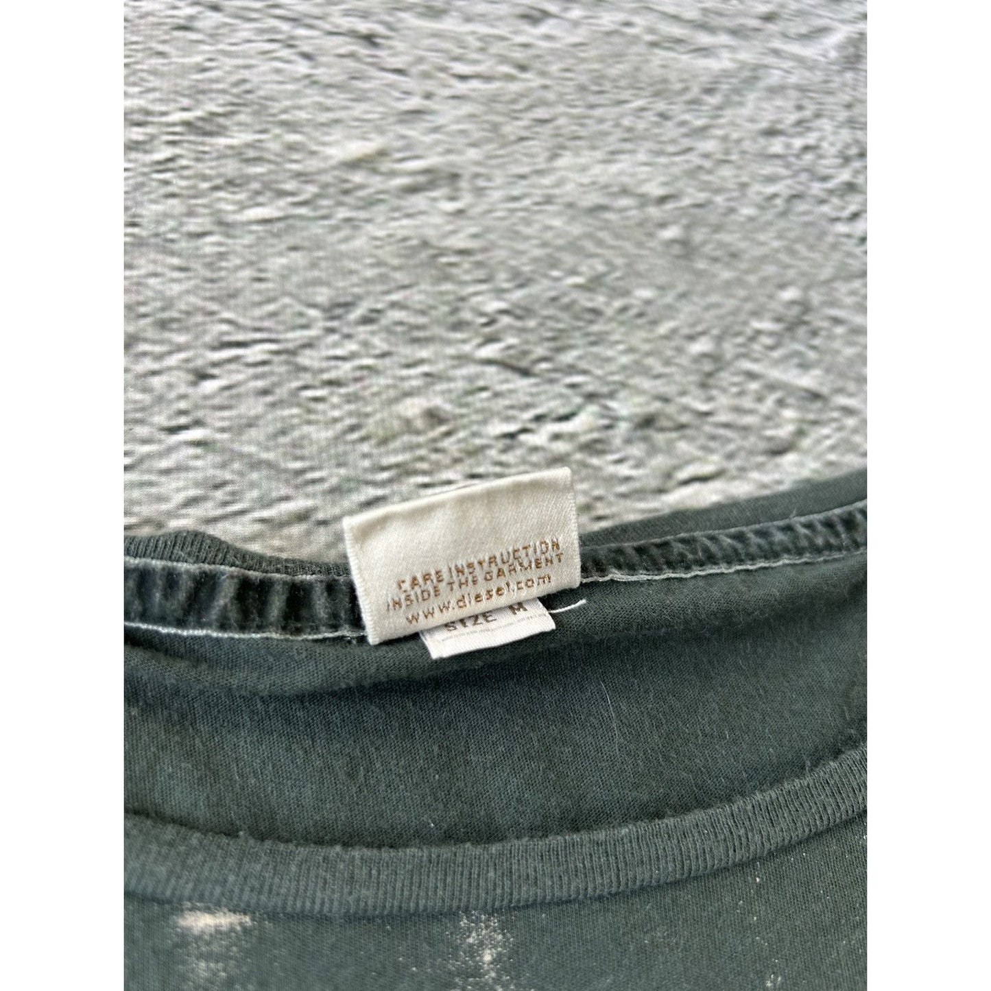Diesel t-shirt Y2K avant garde top