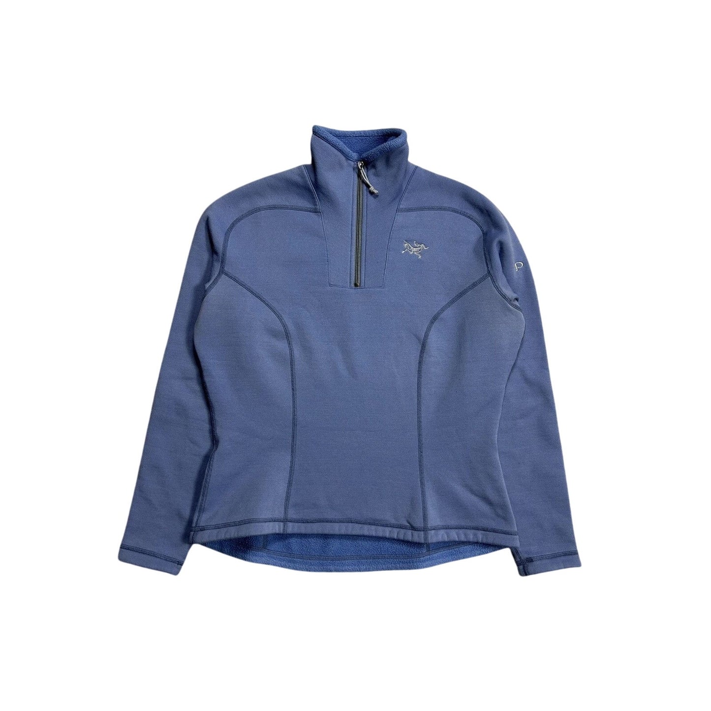 Arc’teryx fleece halfzip sweatshirt blue