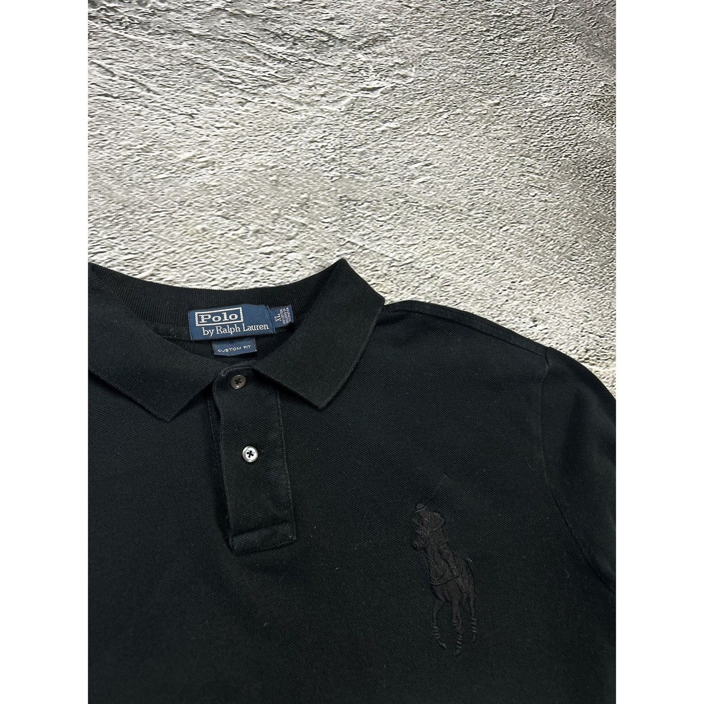 Polo Ralph Lauren longsleeve polo rugby black big pony