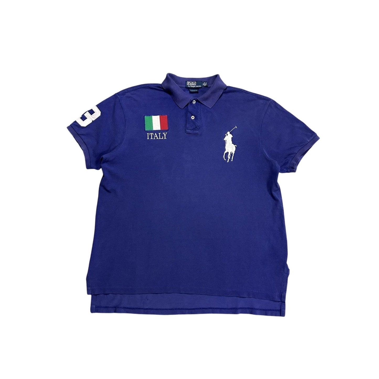 Chief Keef Polo Ralph Lauren Italy T-shirt vintage blue