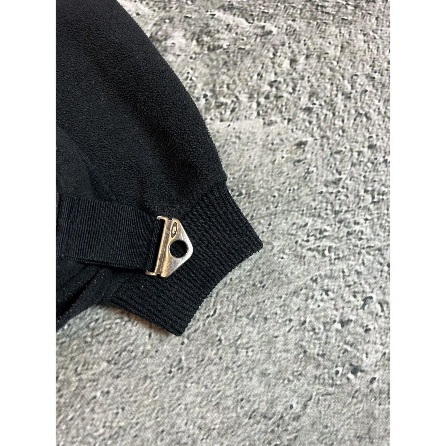 Oakley ninja fleece hoodie vintage black sweatshirt Y2K