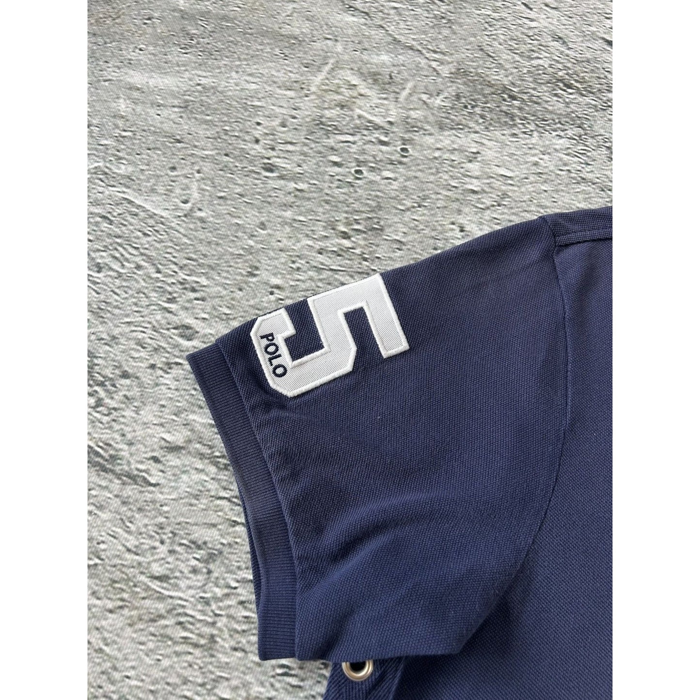 Chief Keef Polo Ralph Lauren New York navy blue Polo T-shirt