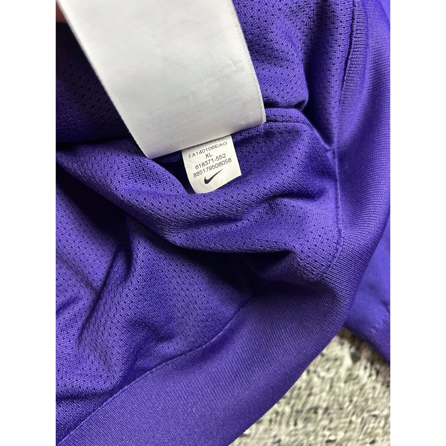Nike Galatasaray track jacket purple nylon