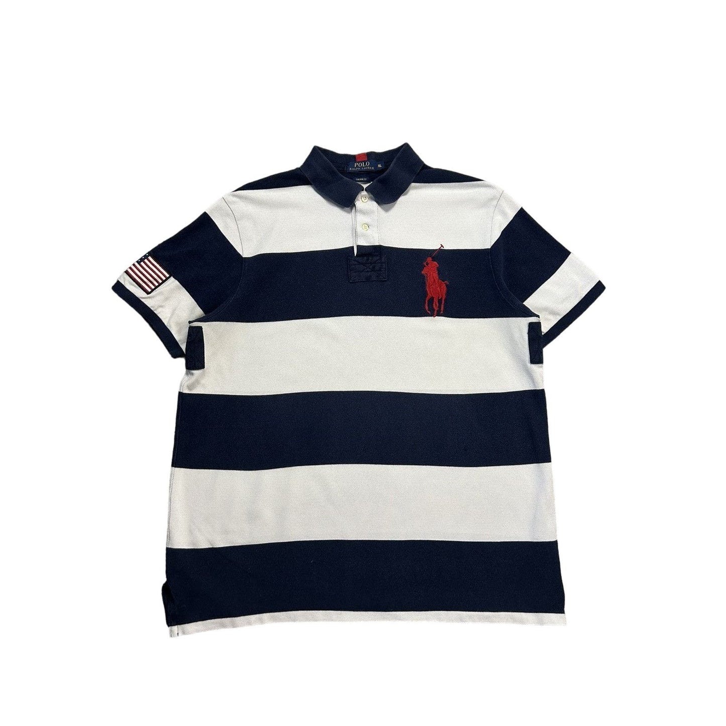 Polo Ralph Lauren USA Polo T-shirt Chief Keef vintage flag