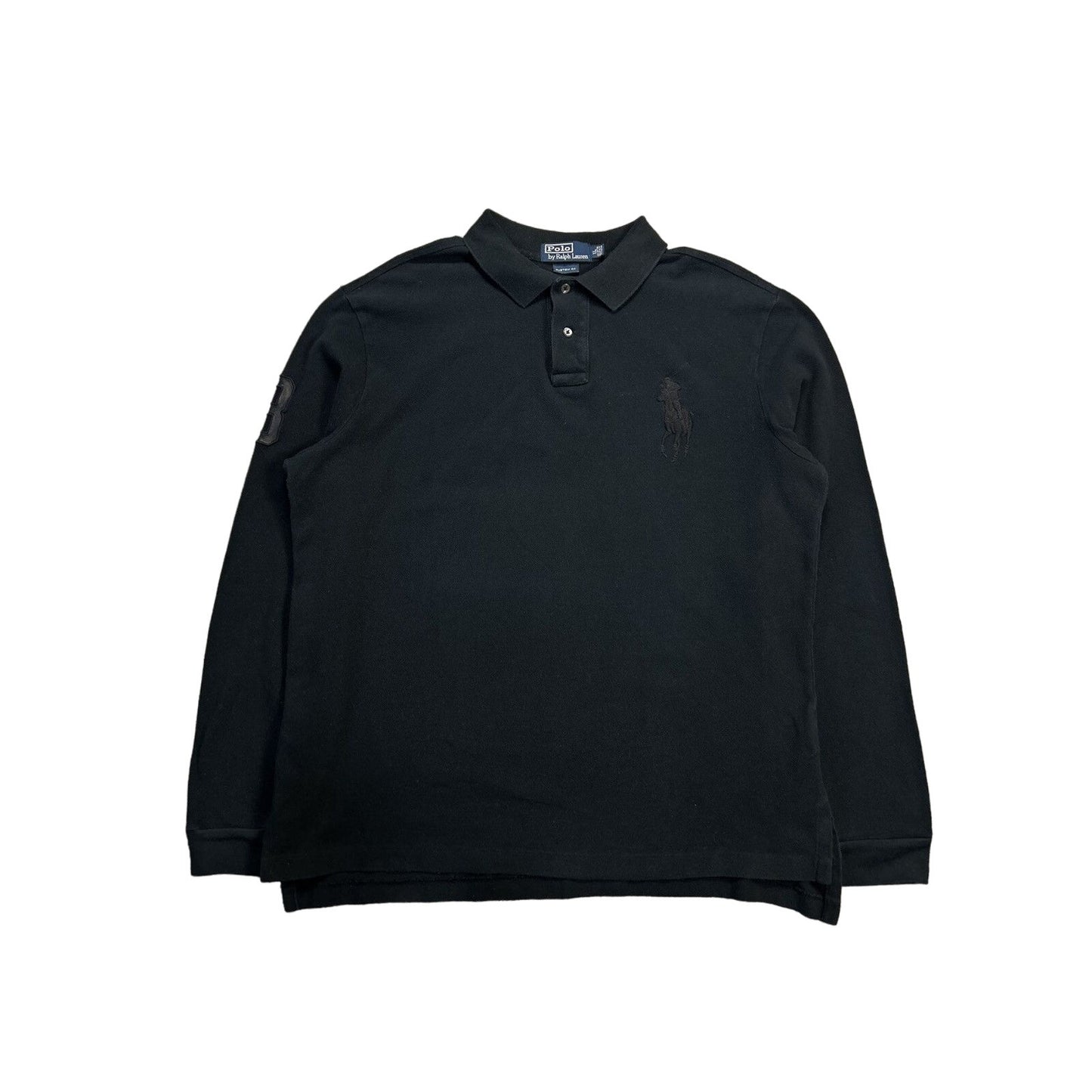 Polo Ralph Lauren longsleeve polo rugby black big pony