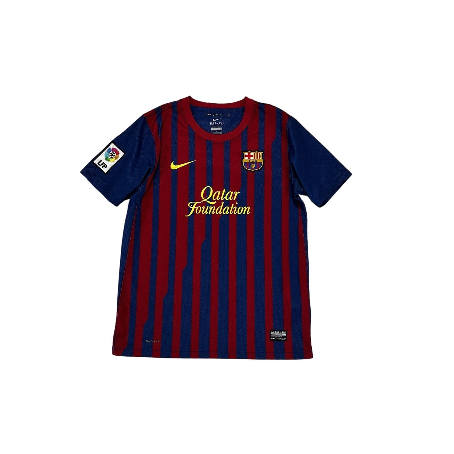 FC Barcelona vintage Nike jersey 2011 2012 Qatar Foundation