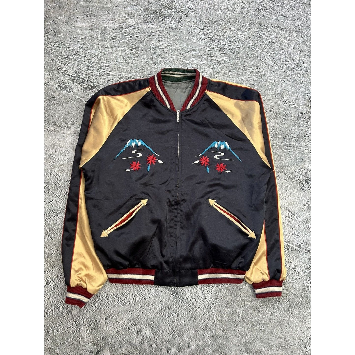 Tailor Toyo vintage reversible souvenir jacket sukajan