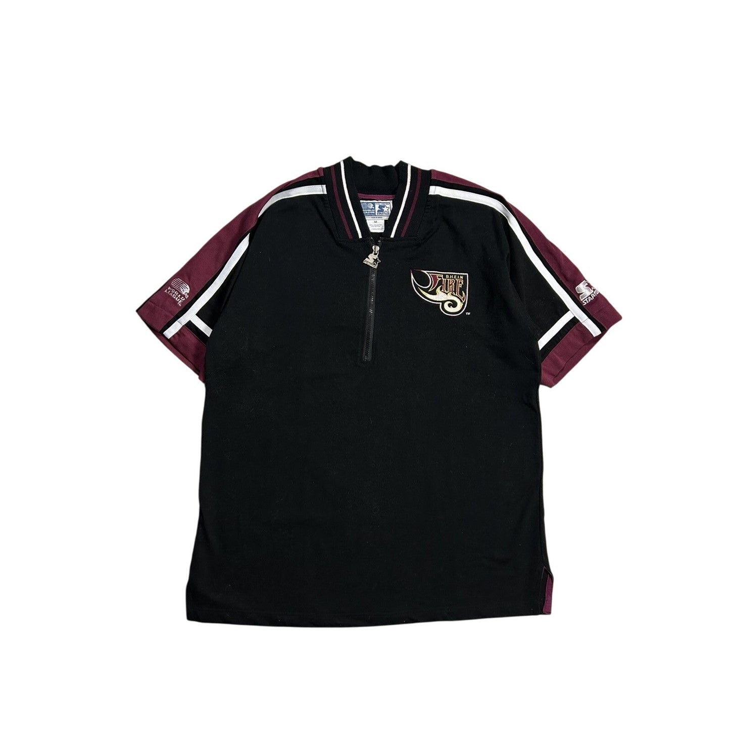 NFL Rhein Fire starter vintage Jersey halfzip World League