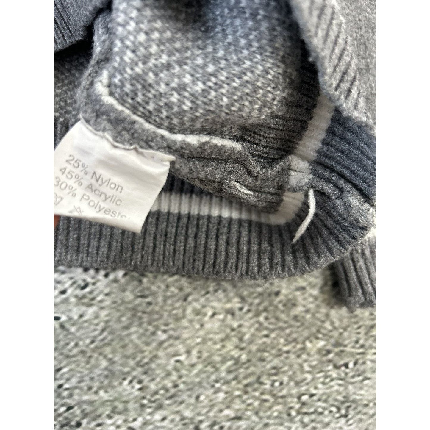 Skull Y2K sweater big logo vintage affliction style