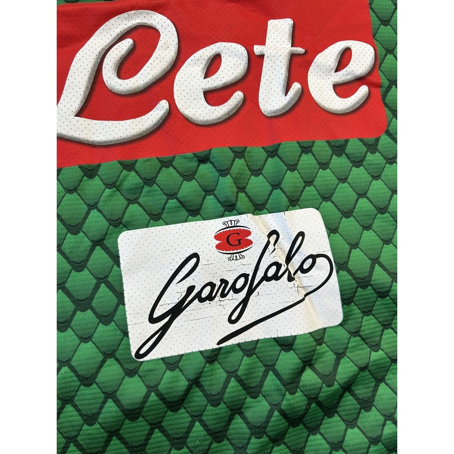 Napoli Kappa Jersey Goalkeeper green snake rare 2018 19