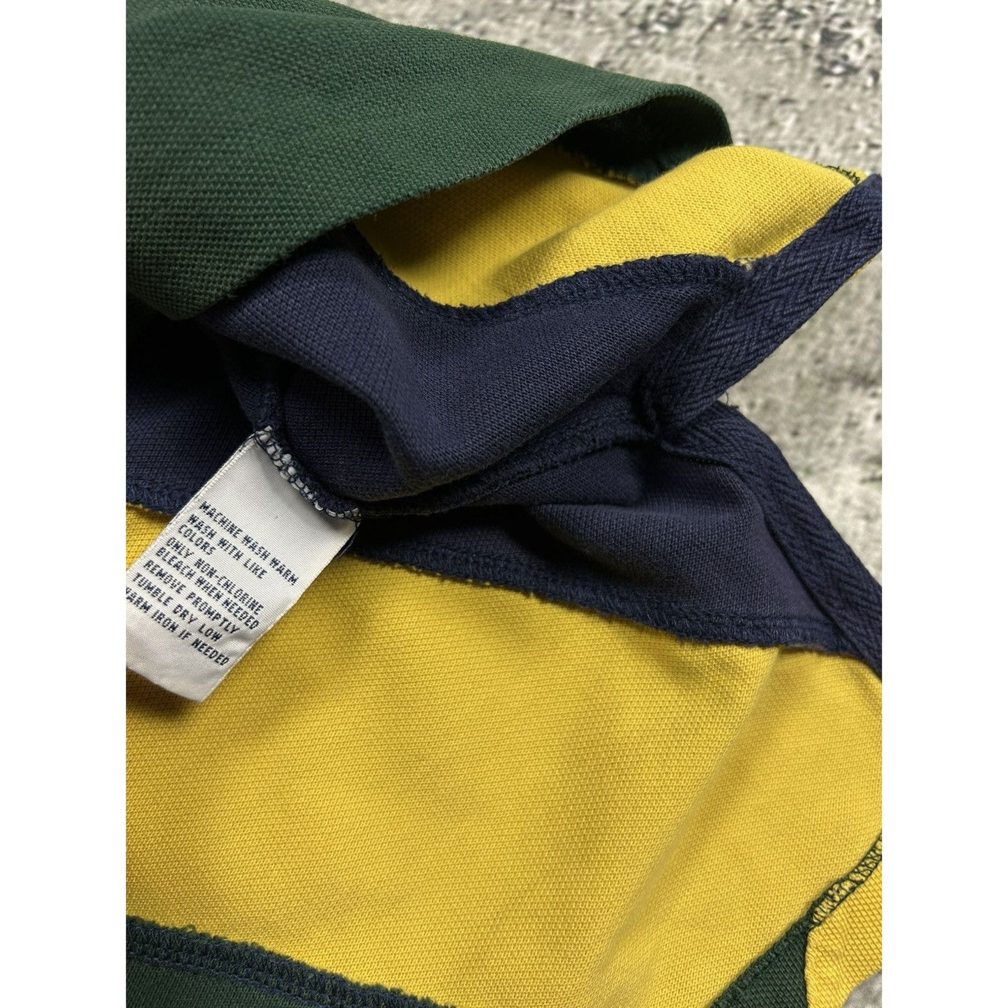 Chief Keef Polo Ralph Lauren vintage navy khaki t-shirt
