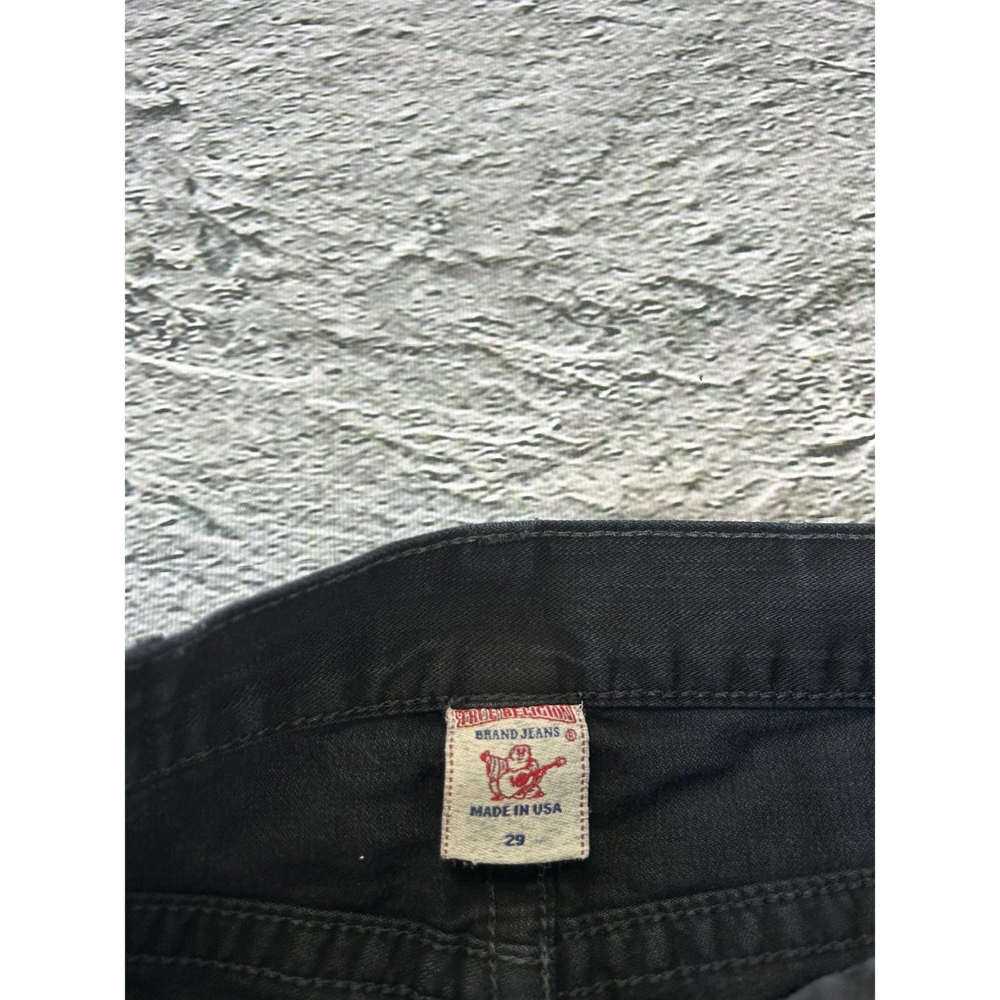 True Religion vintage jeans black Y2K Jack