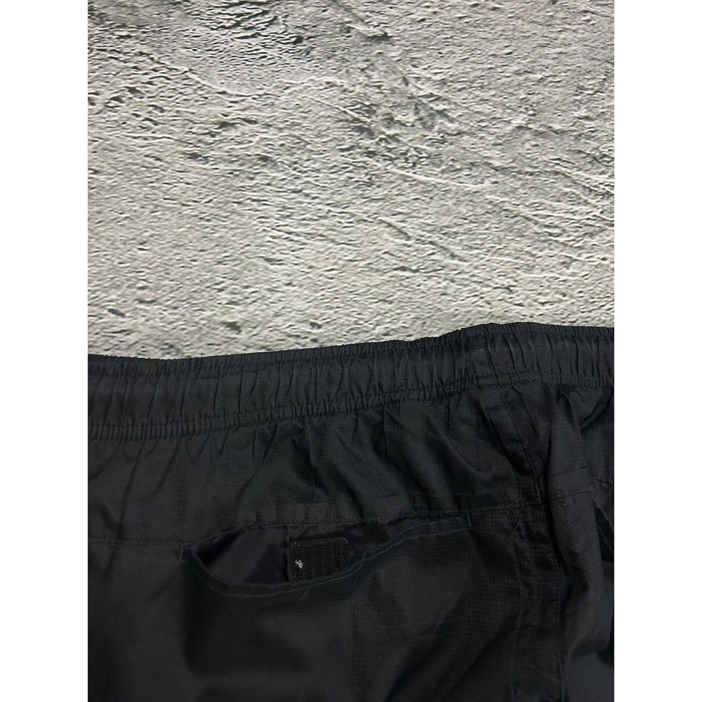 Nike TN vintage black yellow track pants 2000s nylon