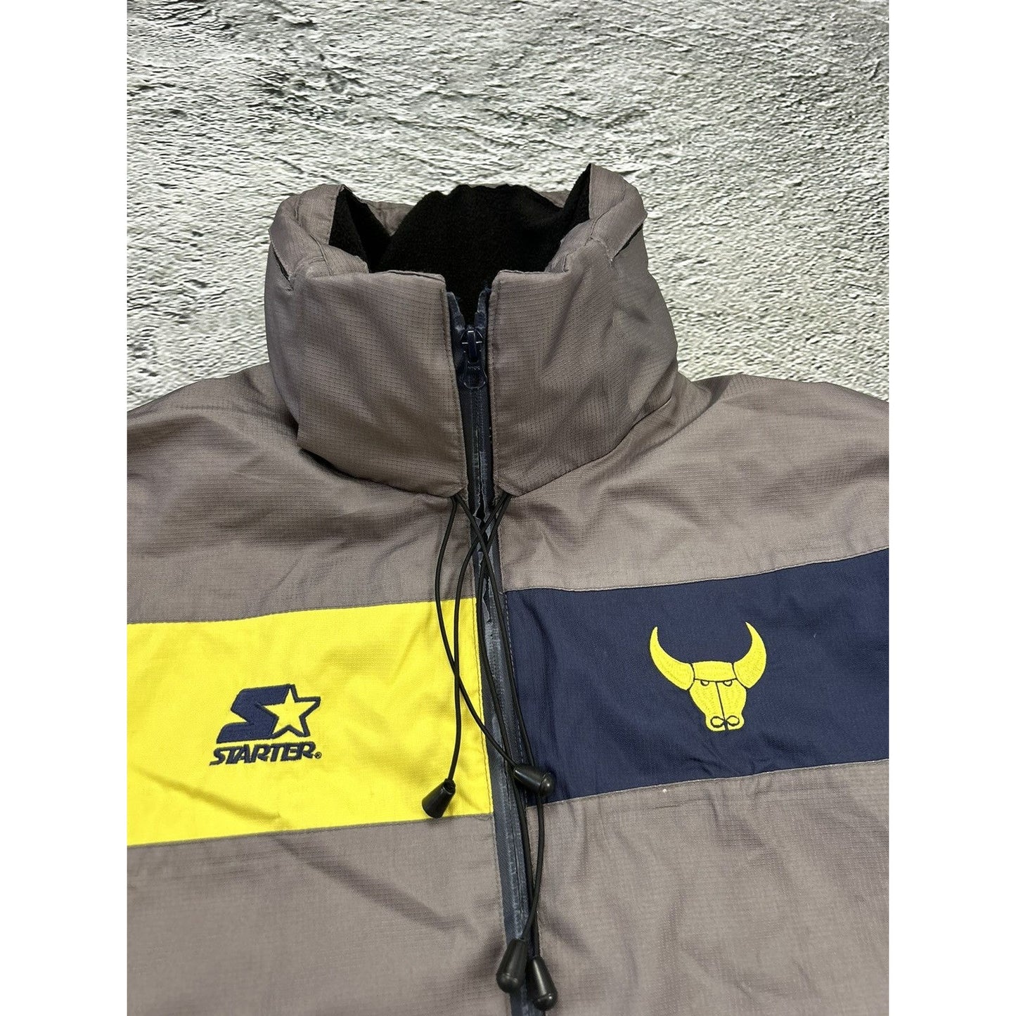 Oxford United Starter vintage track jacket brown