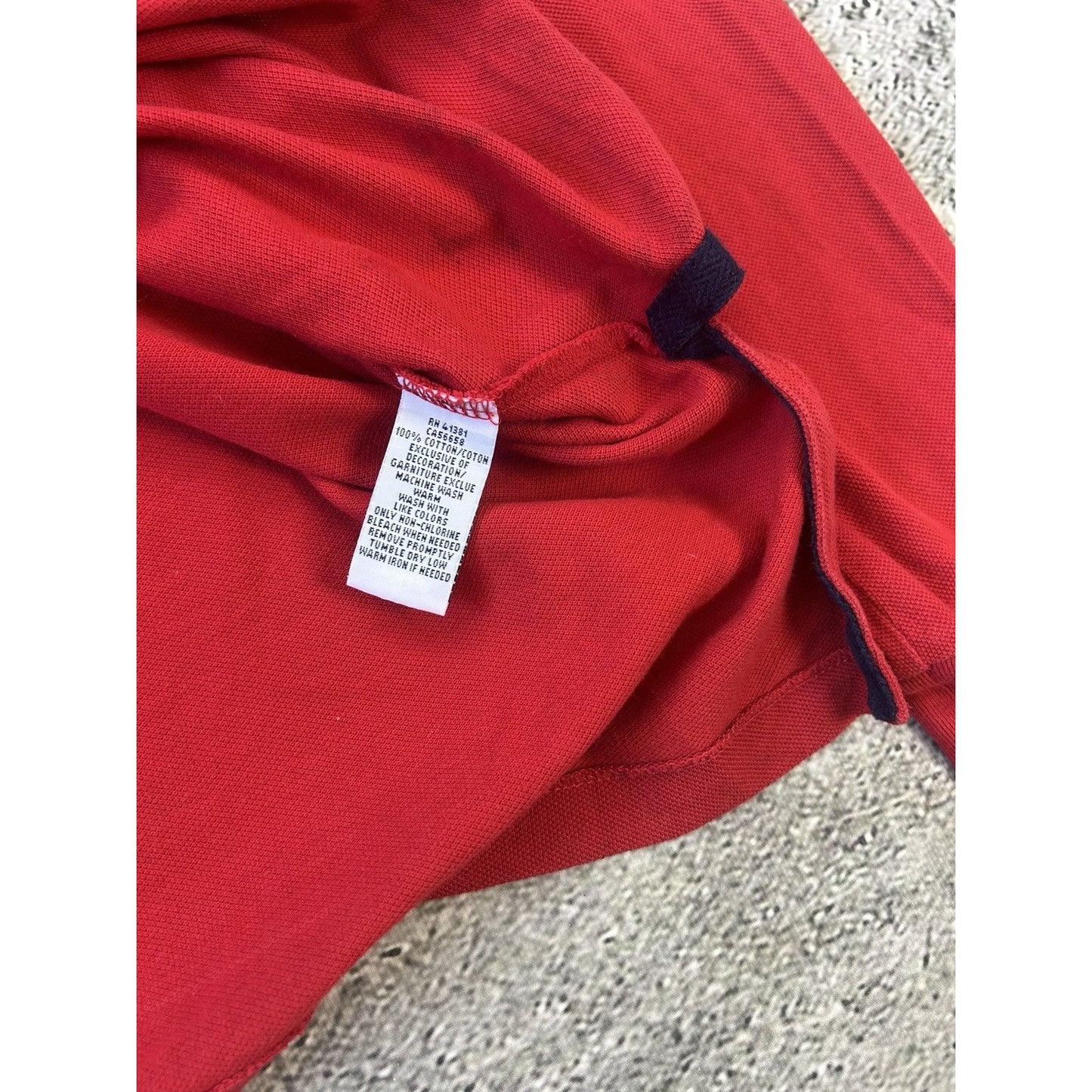 Chief Keef Polo Ralph Lauren red longsleeve big pony