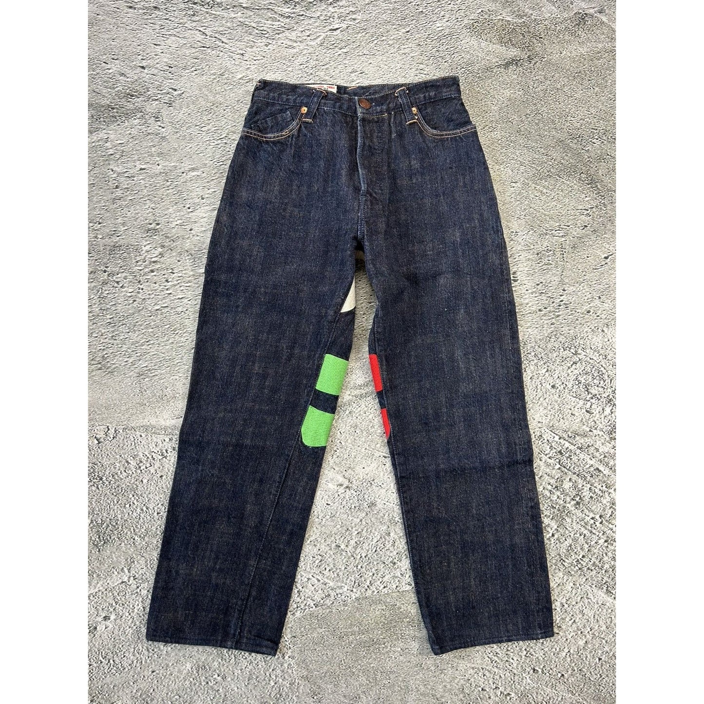 Evisu Yamane face jeans vintage selvedge denim Japan RARE