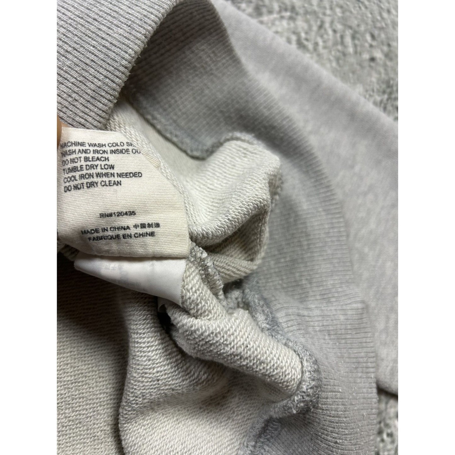 Evisu sweatshirt multilogo seagull vintage grey Y2K