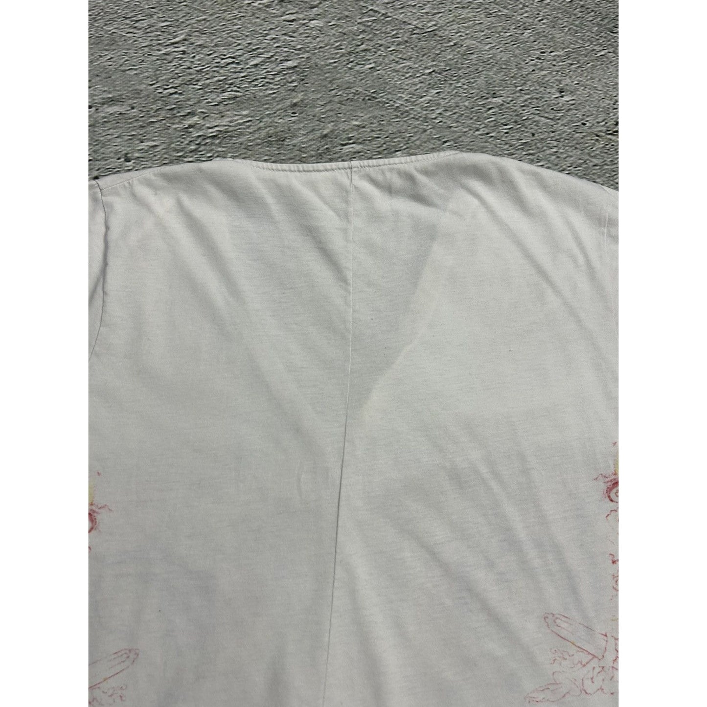 Balenciaga T-shirt floral vintage vneck tee
