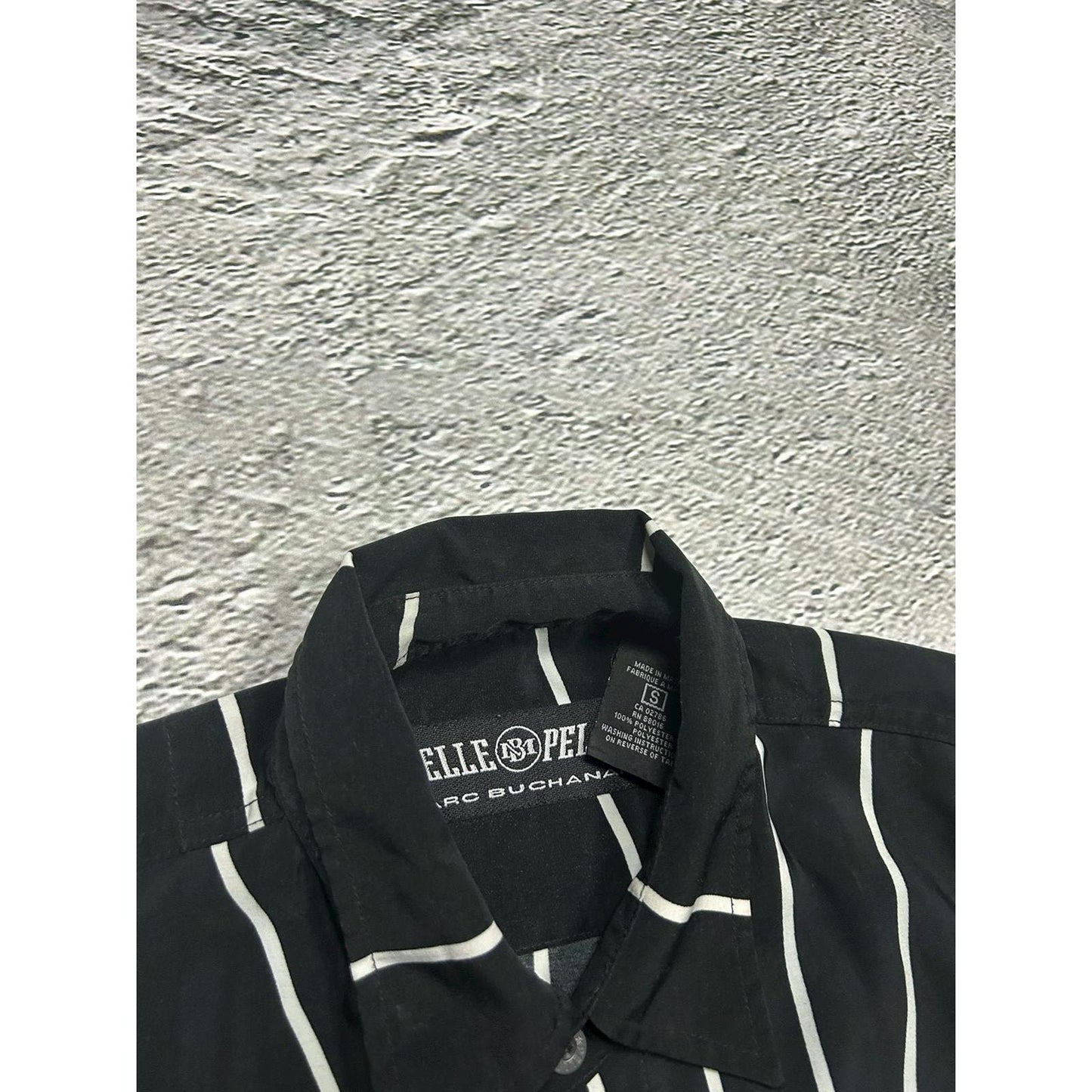 90s Pelle Pelle vintage full print samurai shirt button up