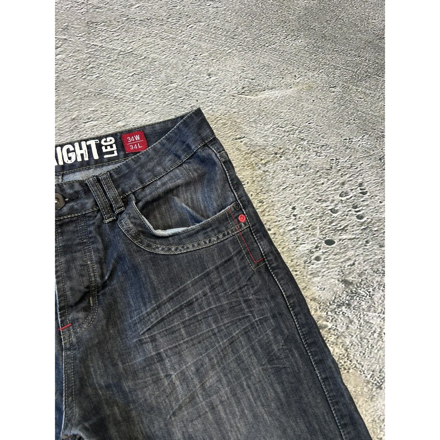 Y2K baggy jeans vintage black