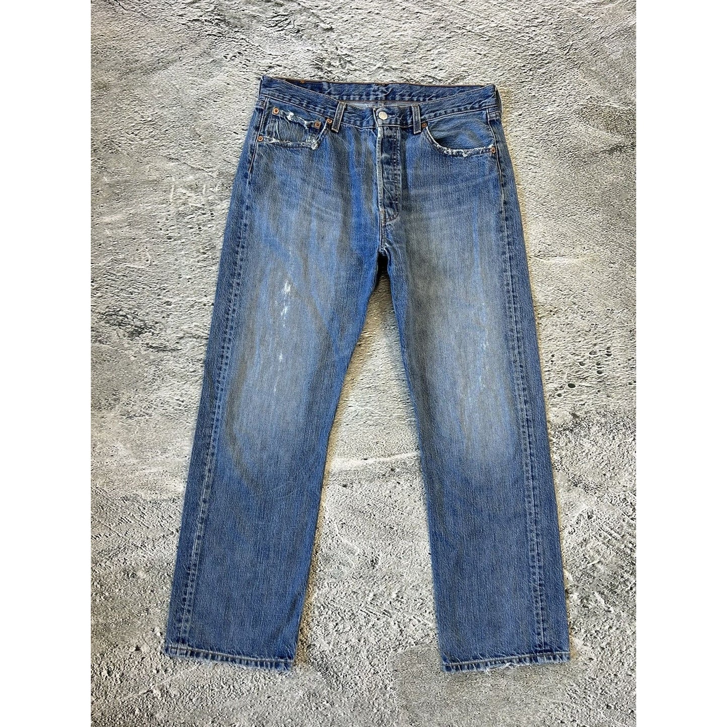 Levi’s 501 vintage blue jeans denim pants